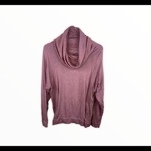 Good hYouman Bethy Cowl Neck Pullover Cozy Top